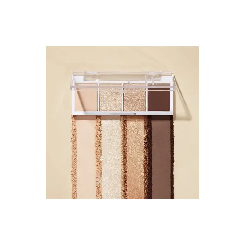 Elf Bite Size Eyeshadow Cuarteto Sombras Cream Sugar