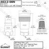 Summit Hydraulics 2 Pack - 1/2" Ag ISO 5675 Hydraulic