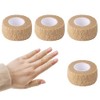 4Pcs Cohesive Finger Tape, 2.5cm x 4.5m Sport Latex Free