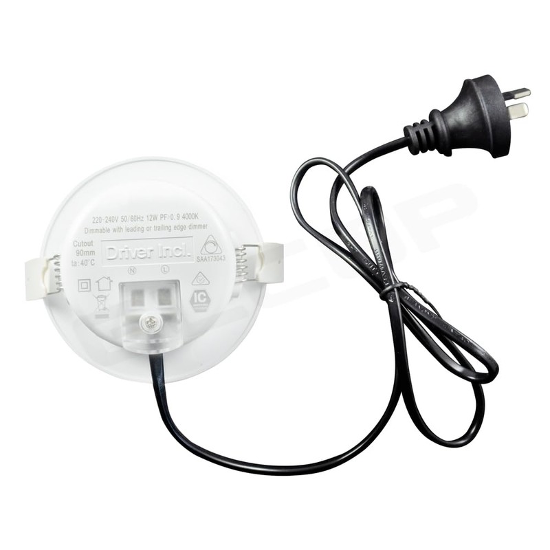 12W Dimmable LED COB Gimble/Adjustable LED Downlight Kit | 90mm