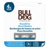 BULLDOG Bamboo for Sensitive Skin, Pack of 4
