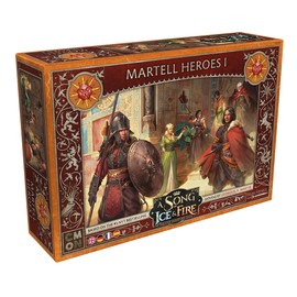 CMON, A Song of Ice & Fire - Heroes of House Martell I, Expansion, Tabletop, 2 Players, Ages 14+, 45-60 Minutes, German, Multilingual