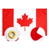 Premium Canada Flag, 90x180cm, Canadian Flag of 210D Heavy Duty