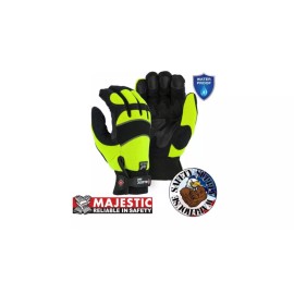 Majestic® (Waterproof) Winter Hawk Insulated Mechanics Gloves 2145HYH - L