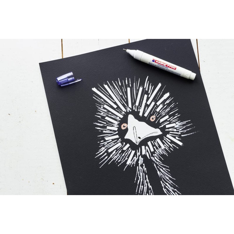 Edding 7700 Correction Pen - White - 1 Pen -