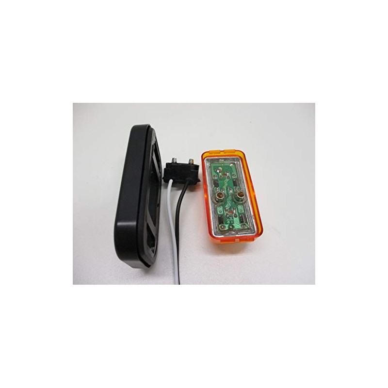 C2W Amber LED 2.5" Truck Trailer RV Clearance Side Marker