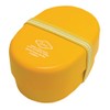 Yellow Studio 73122 Compact Storage Painted 2-Tier Lunch Box, Made