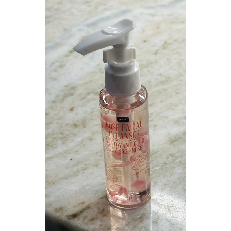 Pure b.pure Rose Facial Cleanser 2 Fl Oz/60 Ml