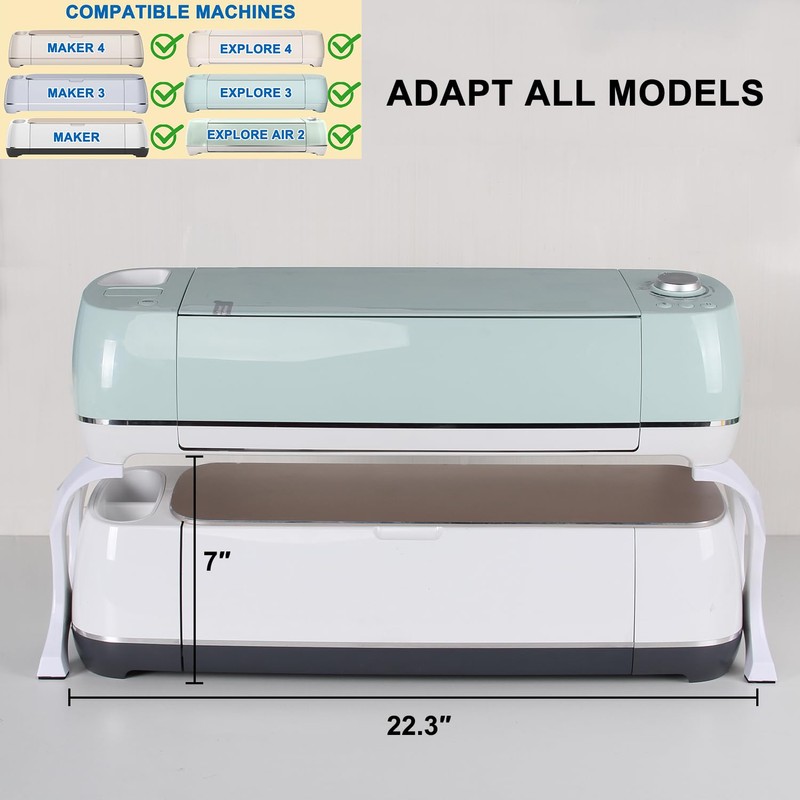 LOPASA High Stand Legs for Cricut Maker 4/3/1 and Explore