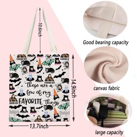 TSOTMO WWDITS Inspired Tote Bag Vampire Slayer Merch Horror Movie Lovers Gift Nadja and Laszlo Shoulder Bag Vampire Bat Gift, 1, M, carry bag