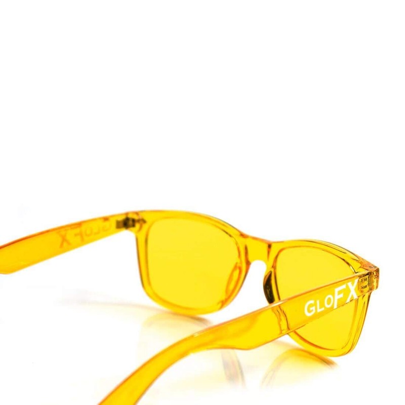 GloFX Yellow Color Therapy Glasses Chakra Glasses Relax Glasses