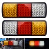 Auovo 75 LED Truck Tail Lights DC12V Amber Red White
