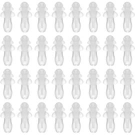 Beaupretty Tapones Oídos de Silicona Transparentes, 30 Pares Reutilizables, Impermeables y Aislantes de Ruido, Cómodos para Nadar, Dormir y Trabajo Industrial