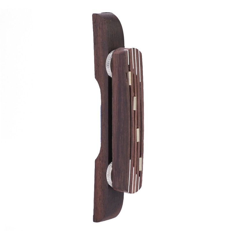 Durable Wood Rosewood Adjustable Bridge Repair Part Accessory for Mandolin