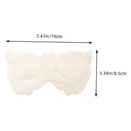 Gogogmee Plush Hot Compress Towel Eye Towel Plush Eye Towel Skin Care Tool for Women Massage