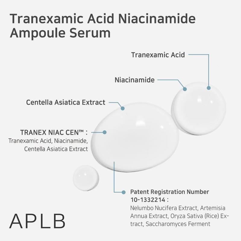 Serum Tranexamic acid niacinamide ampoule serum 40ml