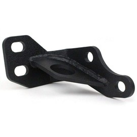 Fishbone TJ Bumper Frame Tie in, Black Textured Powder Coated, Steel, Fits 97-06 TJ