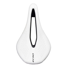 jpfashion Bicycle Seat Saddle MTB Road Bike Saddle Mountain Bike PU Breathable Perforation Soft Cushion Shock Absorption No Back Sore