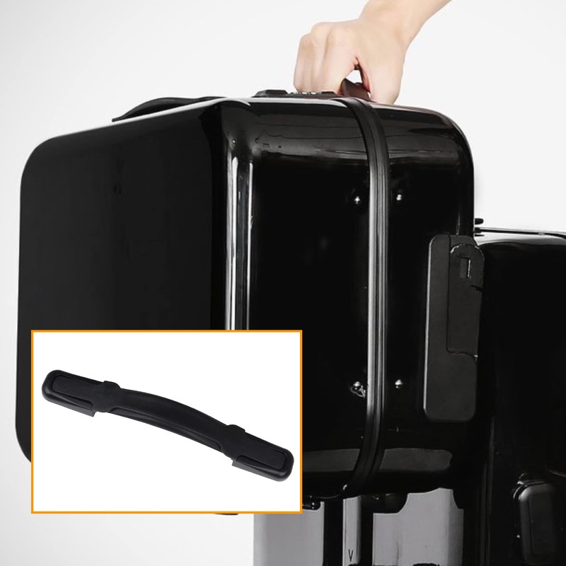 BQLZR 220mm Flexible Luggage Luggage Strap Black B121 Replacement Handle