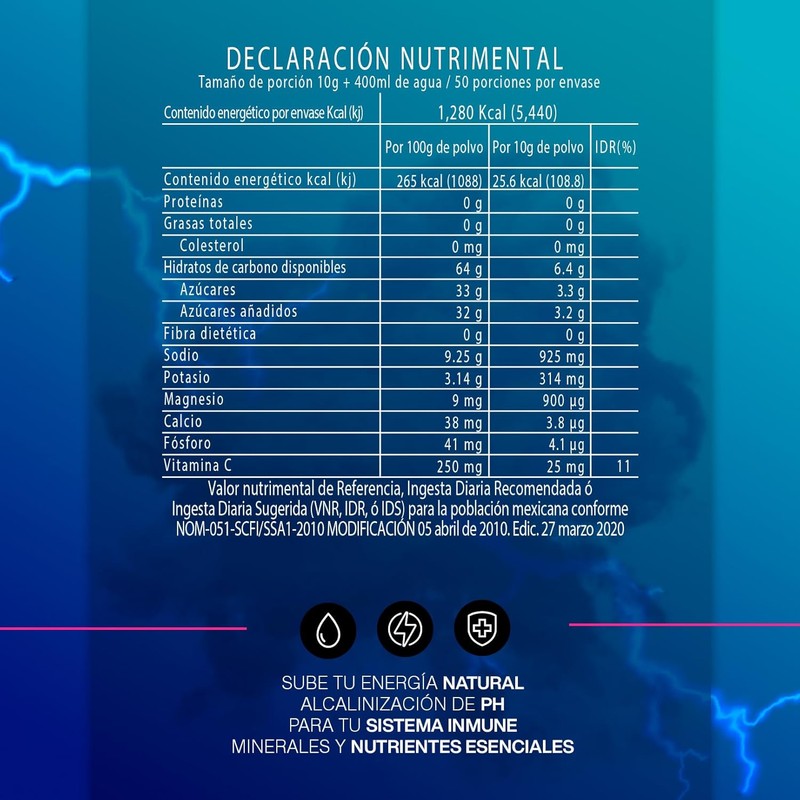 ION X | Essential – Electrolitos + Vitamina C |