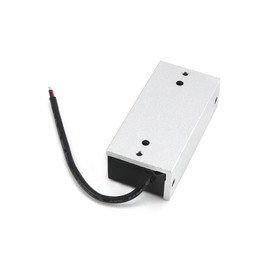 QWORK Electric Magnetic Lock, 2 Pack 60kg 130LBs Holding Force Electric Magnetic Lock for Door Access Control System Electromagnet Fail-Safe NC Mode