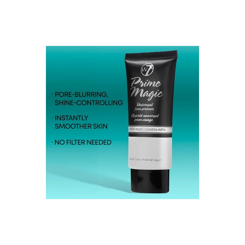 W7 Prime Magic Face Primer Camera Ready, 1.01 Oz