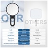 B Beauty Planet 30X Magnifying Mirror, Hand Mirror with Handle,