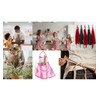 FAIRYGATE Aprons for Cooking Super Cute Pattern PVC Kitchen Apron