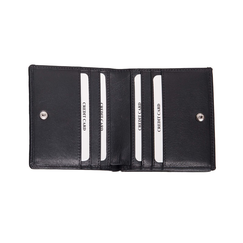 ANDERS Vienna Box Shake Wallet with Large Coin Compartment, Genuine
