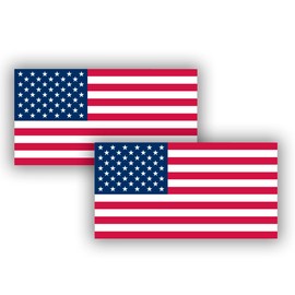 USA Flag, Flag 90 cm x 150 cm, Large Flag with Pole Loop and Laces for Fastening, Lightweight Flag, Flag for Sports, Football, Buildings (USA 2pcs)