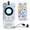 RUIZU Bluetooth MP3 Player for Kids, Cartoon Zoo Portable Music
