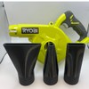 3x Stubby Nozzle Set For Ryobi R18TB-0 18V Blower Car