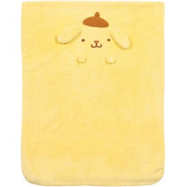 Skater TOH1-A Quick-Drying Hair Drying Towel, Pompompurin, Sanrio, Height 15.7 x Width 39.4 inches (40 x 100 cm)
