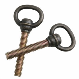 4pcs M8*71mm Antique Brass Mirror Frame Screws Antique Brass Swivel Mirror Screw for Installing Swing Mirrors onto The Frame