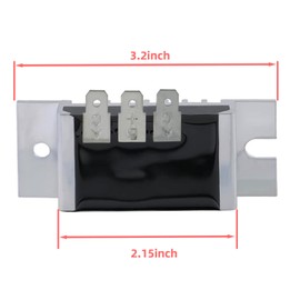 21066-7011 Voltage Regulator Fit for Kawasaki FH430V FH541V FH580V FH601V FH641V FH680V FH721D FH721V FX751V FX801V FX850V FX1000V FH & FX Series Engines Replaces Part 21066-7003 21066-7001 21066-7006