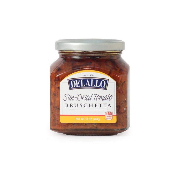 DeLallo - Sun Dried Tomato Bruschetta, (3)- 10 oz. Jars