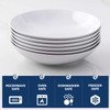 Y YHY 8" Pasta Bowls Set for 6, Porcelain 22oz