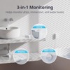 SwitchBot WiFi Water Leak Detector, Smart Water Sensor with 100dB