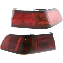 Garage-Pro Aftermarket Tail Light Assembly Compatible with 1997-1999 Toyota Camry Outer, Mounted On Body, Japan/USA (NAL Brand) Built, Set of 2, Driver and Passenger Side