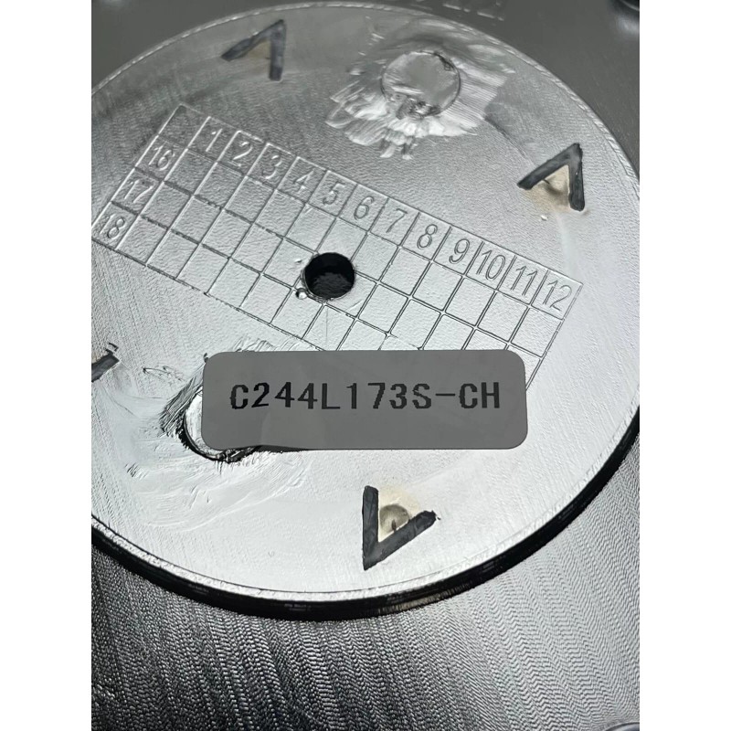 Azara Chrome Wheel Center Cap C244L173S-CH S244