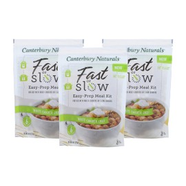 Canterbury Naturals Fast or Slow Easy-Prep Meal Kit, White Chicken Chili, 8-Ounce Pouch (Pack of 3)