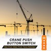 sourcing map Rain Proof Hoist Crane Push Button Switch, Up