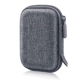 BARDATS For Kenko Digital Camera KC-AF11 Case Cover Storage Bag Large Capacity Compact Shock Resistant Digital Camera Protective Carrying Storage Case (Gray)
