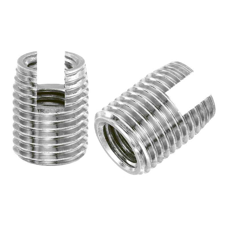 QUARKZMAN Self Tapping Thread Inserts, 5 Pieces Female Thread M10-1.5