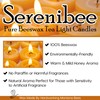Serenibee 100% Pure Beeswax Tea Lights Candles Bulk Refills (30)