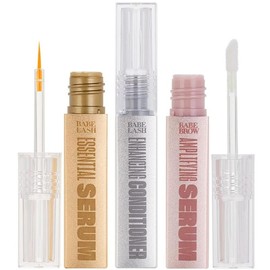 Triple Threat Mini Set, Essential Serum & Enhancing Conditioner + Babe Brow Amplifying Serum