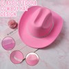 Aswitnove Cowboy Hat Rhinestone Cowgirl Boots Earrings Set Western Earring