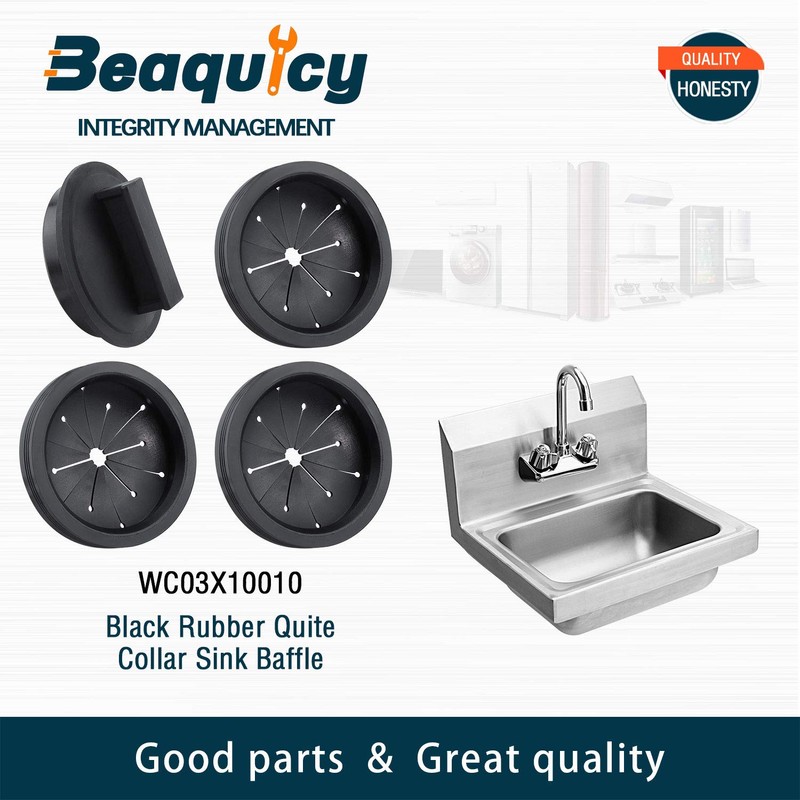 Beaquicy Garbage Disposal Splash Guards and Stopper Set - 3