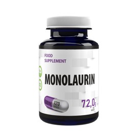 Monolaurin 500mg 120 Vegan Capsules, Laboratory Tested, Non-GMO, No Fillers or Additives