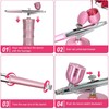 Hiseeyo Airbrush, Upgraded Airbrush Kit with Compressor&rRechargeable Portable Cordless Air